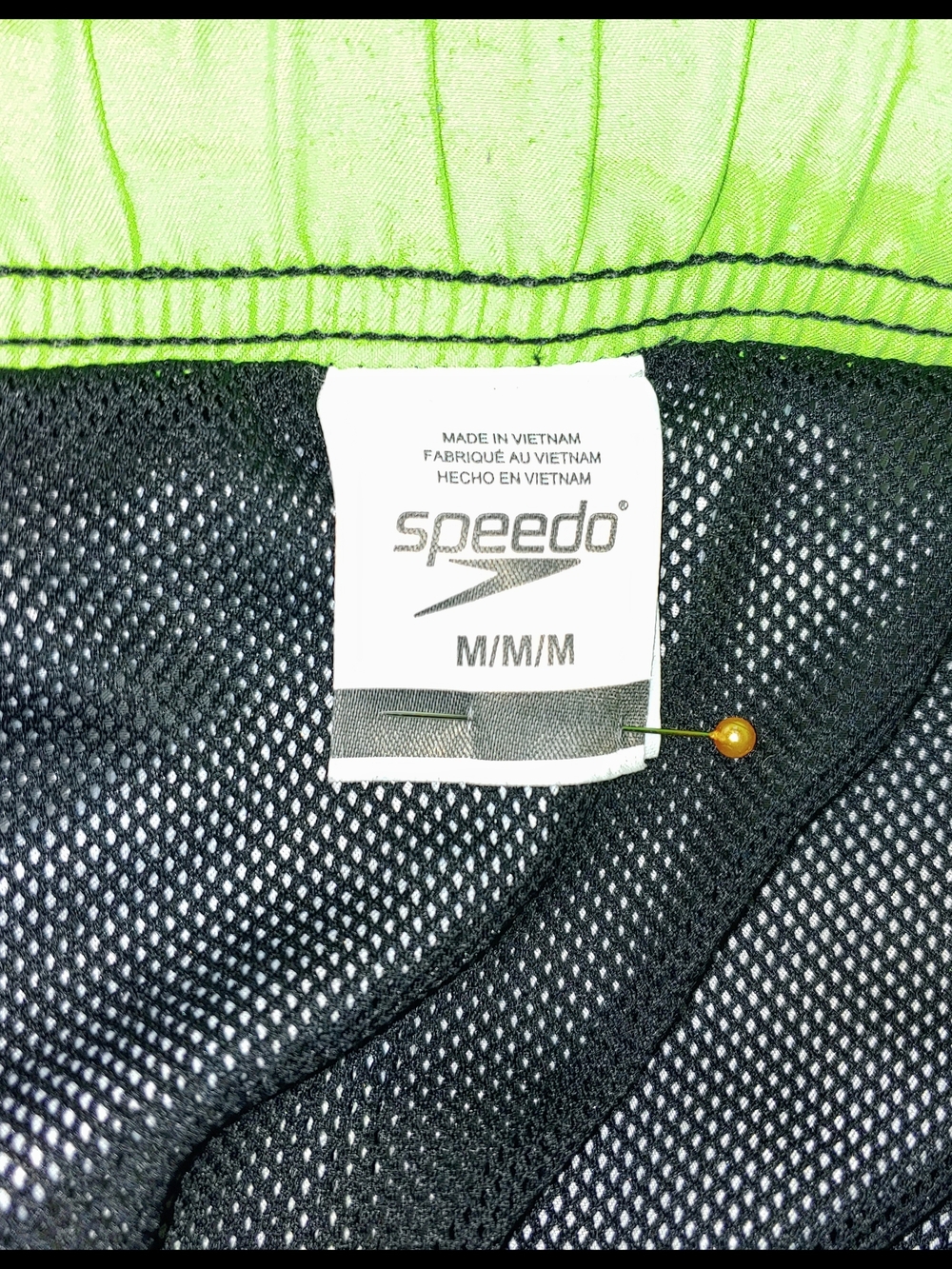 Speedo Floral Swim Trunks - Blue/Green - Picture 4 of 4
